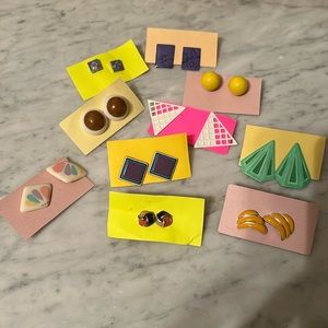 Vintage 1980s earrings